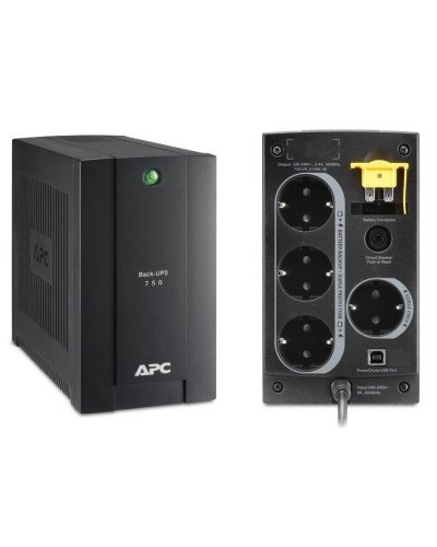 BC750-RS APC Back-UPS 750 ВА. Источник бесперебойного питания. APC в Миассе