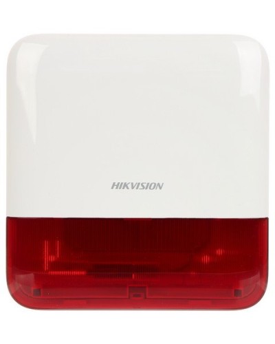 DS-PS1-E-WE Red Indicator. Оповещатель свето-звуковой радиоканальный уличный. AX PRO Hikvision в Миассе