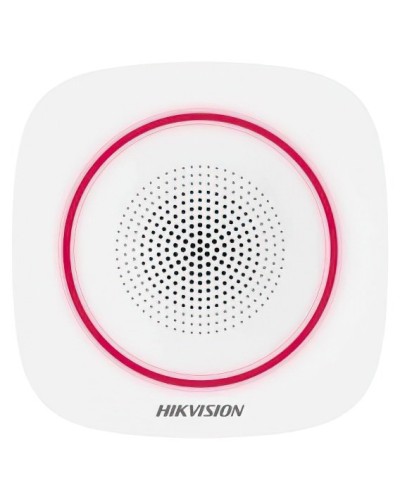 DS-PS1-II-WE(RU) Red Indicator. Оповещатель свето-звуковой радиоканальный. AX PRO Hikvision в Миассе