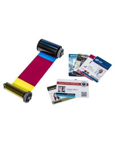 ASOL-YMCKO250. Лента полноцветная с черной панелью и оверлеем (YMCKO) с чистящим роликом. Advent SOLID в Миассе