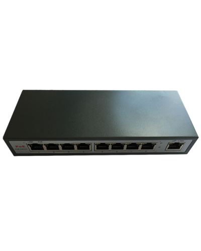 SH-20.8. Коммутатор с питанием по PoE. BAS-IP в Миассе