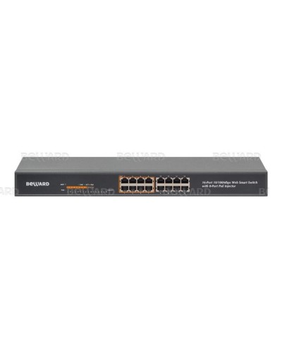 STW-16P8. Коммутатор 16-портовый. Beward в Миассе