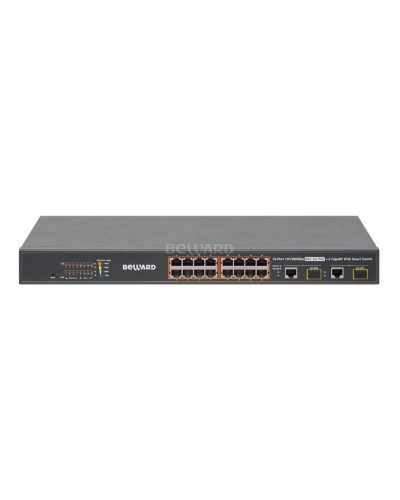 STW-1622HP. Коммутатор 16-портовый. Beward в Миассе