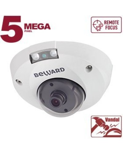 B5320DMR (3.6мм). Видеокамера IP купольная. Beward в Миассе