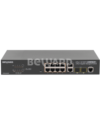 STW-822HP. Коммутатор 8-портовый. Beward в Миассе