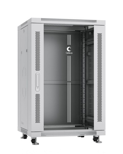 SH-05C-22U60/100 (7054c). Шкаф телекоммуникационный 19 напольный 22U. CABEUS в Миассе