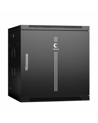 SH-05F-12U60/60m-R-BK (10744c). Шкаф телекоммуникационный 19 настенный 12U. CABEUS в Миассе
