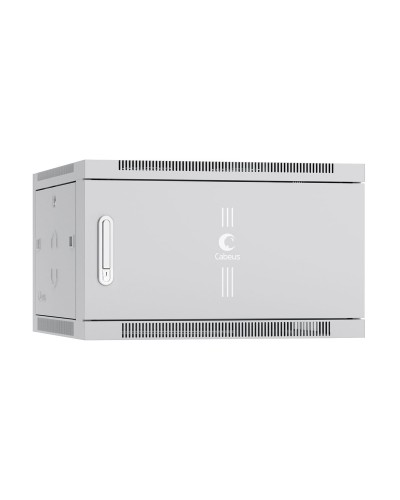 SH-05F-6U60/60m (7104c). Шкаф телекоммуникационный 19 настенный 6U. CABEUS в Миассе