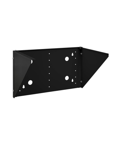 NC-6U-V-BK (12027c). Кронштейн настенный вертикальный 19 6U, цвет черный. CABEUS в Миассе