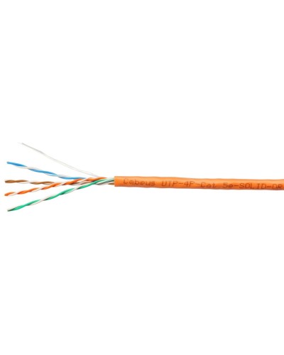 UTP-4P-Cat.5e-SOLID-OR-100 (7253c-5). Кабель «витая пара» (LAN) для структурированных систем связи. CABEUS в Миассе