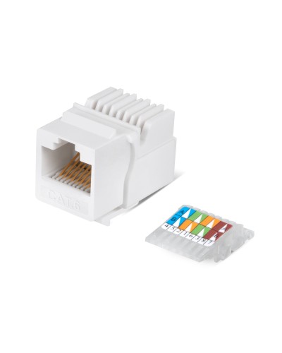 KJ-RJ45-Cat.6-Toolless (7959c): Вставка Keystone Jack RJ-45 в Миассе