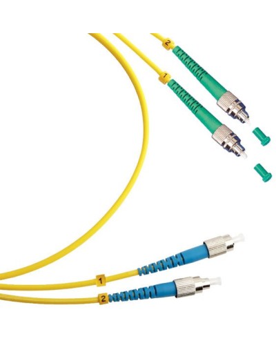 FOP(d)-9-FC/APC-FC/UPC-1m (8101c). Патч-корд оптический. CABEUS в Миассе