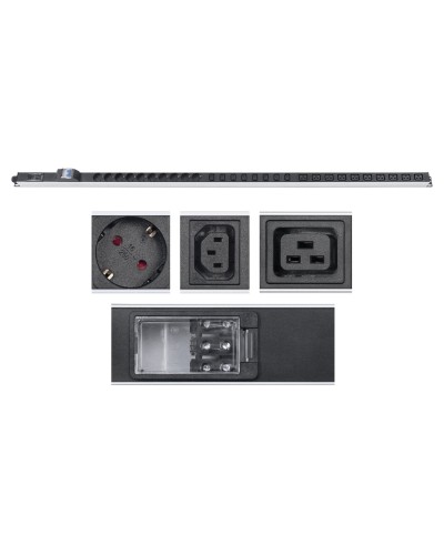 PDU-32-10S-10C19-8C13-B-T (9547c). Блок розеток. CABEUS в Миассе