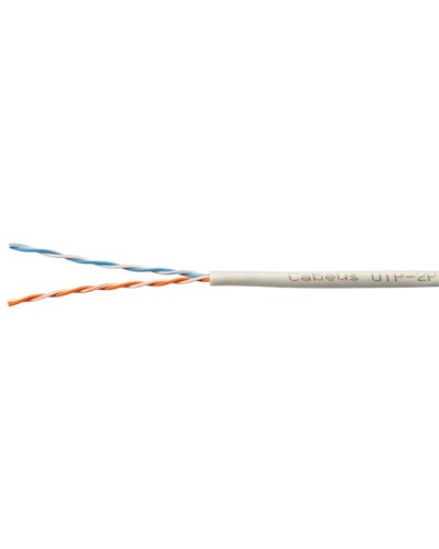 UTP-2P-Cat.5e-SOLID-LSZH-GY-500 (11213c). Кабель «витая пара» (LAN) для структурированных систем связи. CABEUS в Миассе