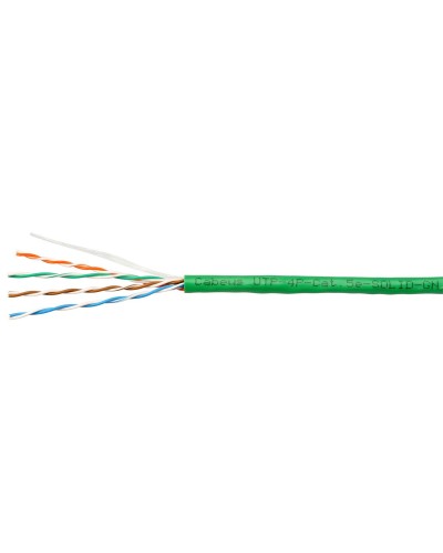 UTP-4P-Cat.5e-SOLID-LSLTx-GN-100 (10990c-5). Кабель «витая пара» (LAN) для структурированных систем связи. CABEUS в Миассе