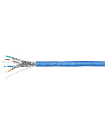 SSTP-4P-Cat.8-SOLID-IN-LSZH-BL-100 (7750c-1). Кабель «витая пара» (LAN) для структурированных систем связи. CABEUS в Миассе
