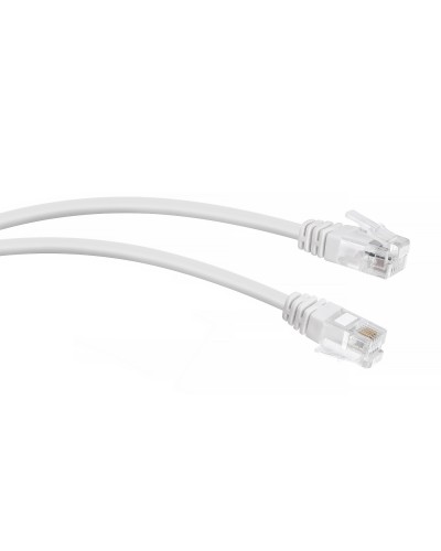 PC-TEL-RJ12-0.5m (7886c), белый. Патч-корд медный. CABEUS в Миассе