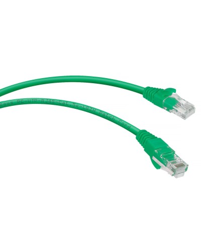 PC-UTP-RJ45-Cat.5e-0.3m-GN-LSZH (9503c), зелёный. Патч-корд медный. CABEUS в Миассе