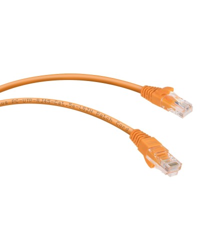 PC-UTP-RJ45-Cat.5e-0.15m-OR-LSZH (9518c), оранжевый. Патч-корд медный. CABEUS в Миассе