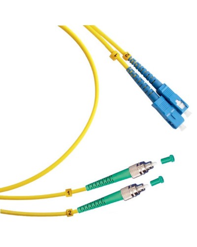 FOP(d)-9-FC/APC-SC/UPC-25m (8070c). Патч-корд оптический. CABEUS в Миассе