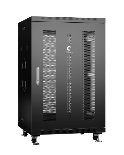 ND-05C-18U60/100-BK (8531c). Шкаф телекоммуникационный 19 напольный 18U. CABEUS в Миассе