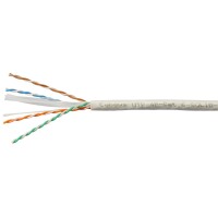 UTP-4P-Cat.6-SOLID-LSZH-WH (11871c). Кабель «витая пара» (LAN) для структурированных систем связи. CABEUS