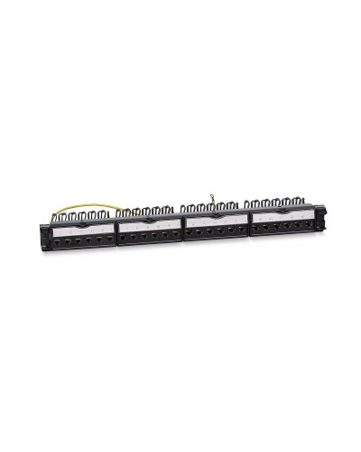 PL-24-KJ-RJ45-Cat.6-SH-180T (11833c): Патч-панель 19" (1U), 24 порта RJ-45, категория 6, полностью экранированная в Миассе