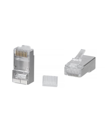 8P8C-SH-C6-TWP (100 шт) (7779c). Разъем RJ-45. CABEUS в Миассе