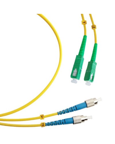 FOP(d)-9-SC/APC-FC/UPC-10m (8127c). Патч-корд оптический. CABEUS в Миассе
