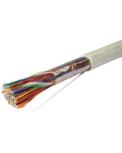 UTP-100P-Cat.3-IN (7284c). Кабель «витая пара» (LAN) для структурированных систем связи. CABEUS в Миассе