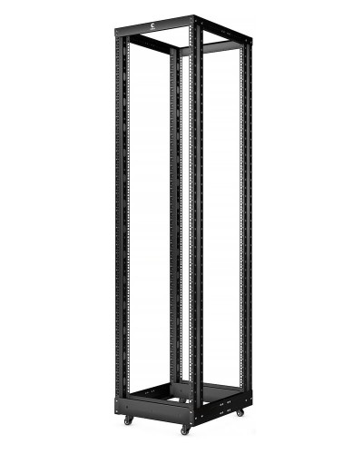 RA-32U-1000-BK (10158c). Открытая стойка 19, 32U, двухрамная, усиленная, цвет черный. CABEUS в Миассе