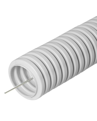 FCPL-40-PVC-020-1-GY (11231c): Труба гофрированная гибкая, лёгкая с протяжкой в Миассе
