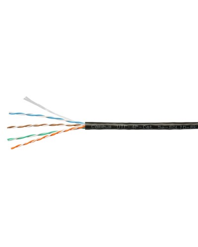 UTP-4P-Cat.5e-SOLID-LSZH-BK-100 (9781c-5). Кабель «витая пара» (LAN) для структурированных систем связи. CABEUS в Миассе