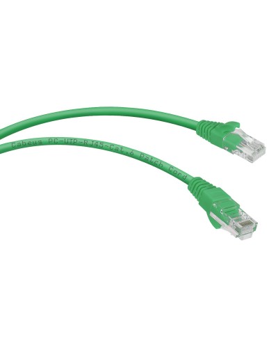 PC-UTP-RJ45-Cat.6-5m-GN (8688c), зелёный. Патч-корд медный. CABEUS в Миассе