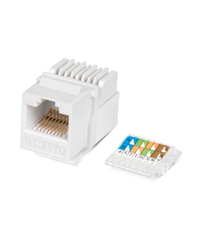 KJ-RJ45-Cat.5e-Toolless (7480c): Вставка Keystone Jack RJ-45 в Миассе
