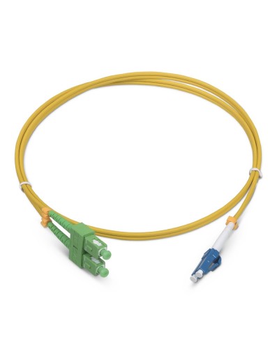 FOP(d)-9-SC/APC-LC/UPC-25m (8150c). Патч-корд оптический. CABEUS в Миассе