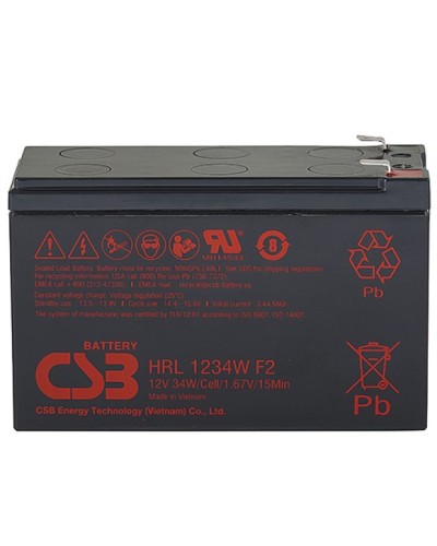 CSB HRL 1234W FR. Аккумулятор герметичный свинцово-кислотный. CSB в Миассе