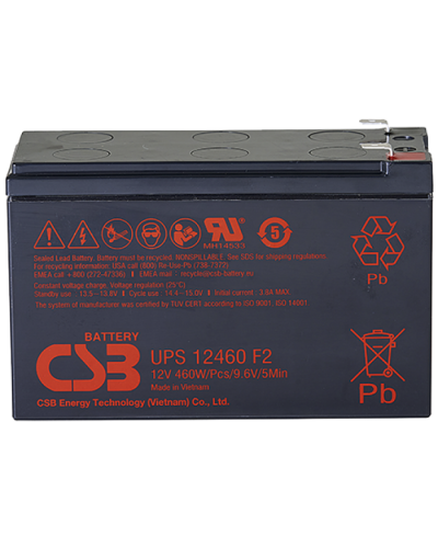 CSB UPS 12460. Аккумулятор герметичный свинцово-кислотный. CSB в Миассе