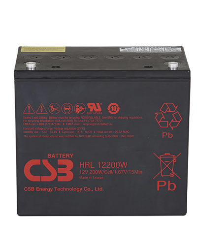 CSB HRL 12200W FR. Аккумулятор герметичный свинцово-кислотный. CSB в Миассе