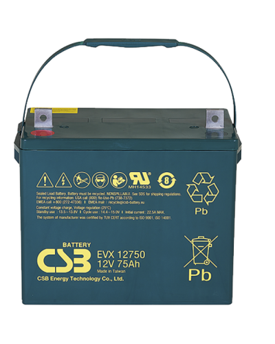 CSB EVX 12750. Аккумулятор герметичный свинцово-кислотный. CSB в Миассе