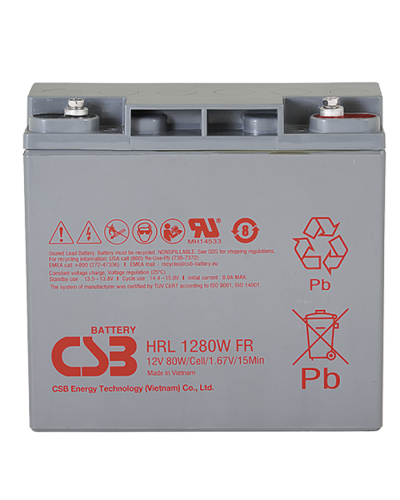 CSB HRL 1280W FR. Аккумулятор герметичный свинцово-кислотный. CSB в Миассе