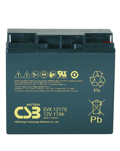CSB EVX 12170. Аккумулятор герметичный свинцово-кислотный. CSB в Миассе