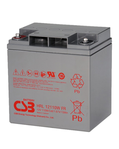 CSB HRL 12110W FR. Аккумулятор герметичный свинцово-кислотный. CSB в Миассе