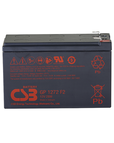 CSB GP 1272(28W) F2. Аккумулятор герметичный свинцово-кислотный. CSB в Миассе
