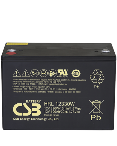 CSB HRL 12330W FR. Аккумулятор герметичный свинцово-кислотный. CSB в Миассе