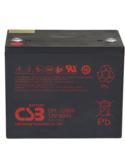 CSB GPL 12800. Аккумулятор герметичный свинцово-кислотный. CSB в Миассе