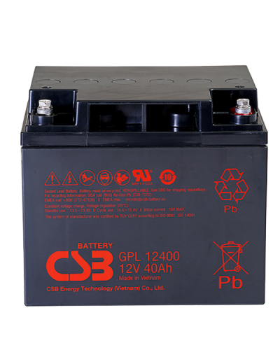 CSB GPL 12400. Аккумулятор герметичный свинцово-кислотный. CSB в Миассе