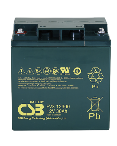 CSB EVX 12300. Аккумулятор герметичный свинцово-кислотный. CSB в Миассе