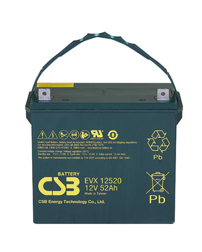 CSB EVX 12520. Аккумулятор герметичный свинцово-кислотный. CSB в Миассе