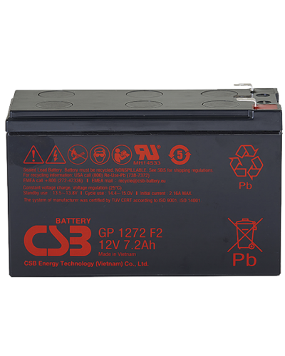 CSB GP 1272 F2. Аккумулятор герметичный свинцово-кислотный. CSB в Миассе